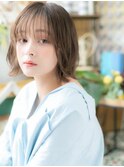 透け感バング小顔前下がり外ハネくびれヘアa大宮20代30代40代