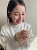 エマエコル(Emma ecole)&nbsp;Emma ecole ハンサムショート ボブ 切りっぱなしボブ by.高橋