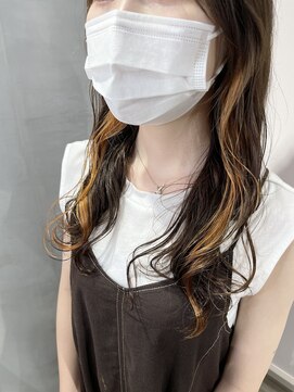 リーオオサカ(Lee Osaka) 【Lee大阪店】トロピカルオレンジ インナーカラー/新出奈津樹