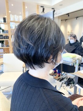 ヘア スパ ビューティー エールフォルム(HAIR SPA BEAUTY YELLFORME) 前下がりショートボブ