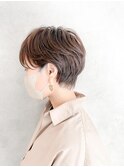 短め束感ショート