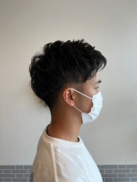 クーレ(Cuure) ツーブロックメンズパーマ