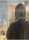 ぱつっとボブ