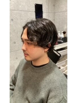 グロウヘアワークス(grow hair works) [grow hair works_浦安]ナチュラルセンターパート