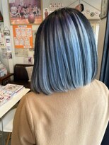 ヘア メイク ココ(hair make coco)&nbsp;アイスブルー★