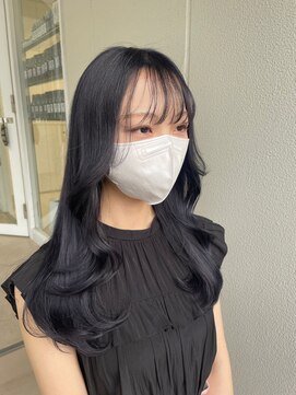 ガリカ シーム(Gallica/SEAM) 【桑原雪音】韓国風透明感地毛風カラー/顔周りレイヤー<原宿>