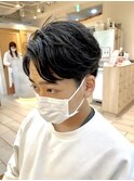 今話題の毛流れニュアンスパーマ