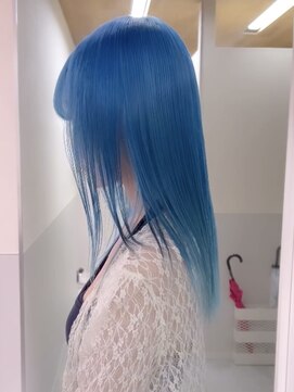 プネル(punel) ブルー ケアブリーチ 原宿 久保山