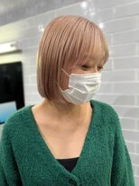 ミリヘアー(mili hair) ピンクミルクティー