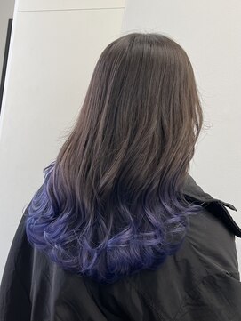 アライブ キチジョウジ(ALIVE Kichijoji) ブルーパープルグラデーションカラー