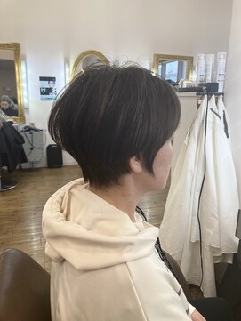 コワファースト 別府 ショート×チョコレートブラウン