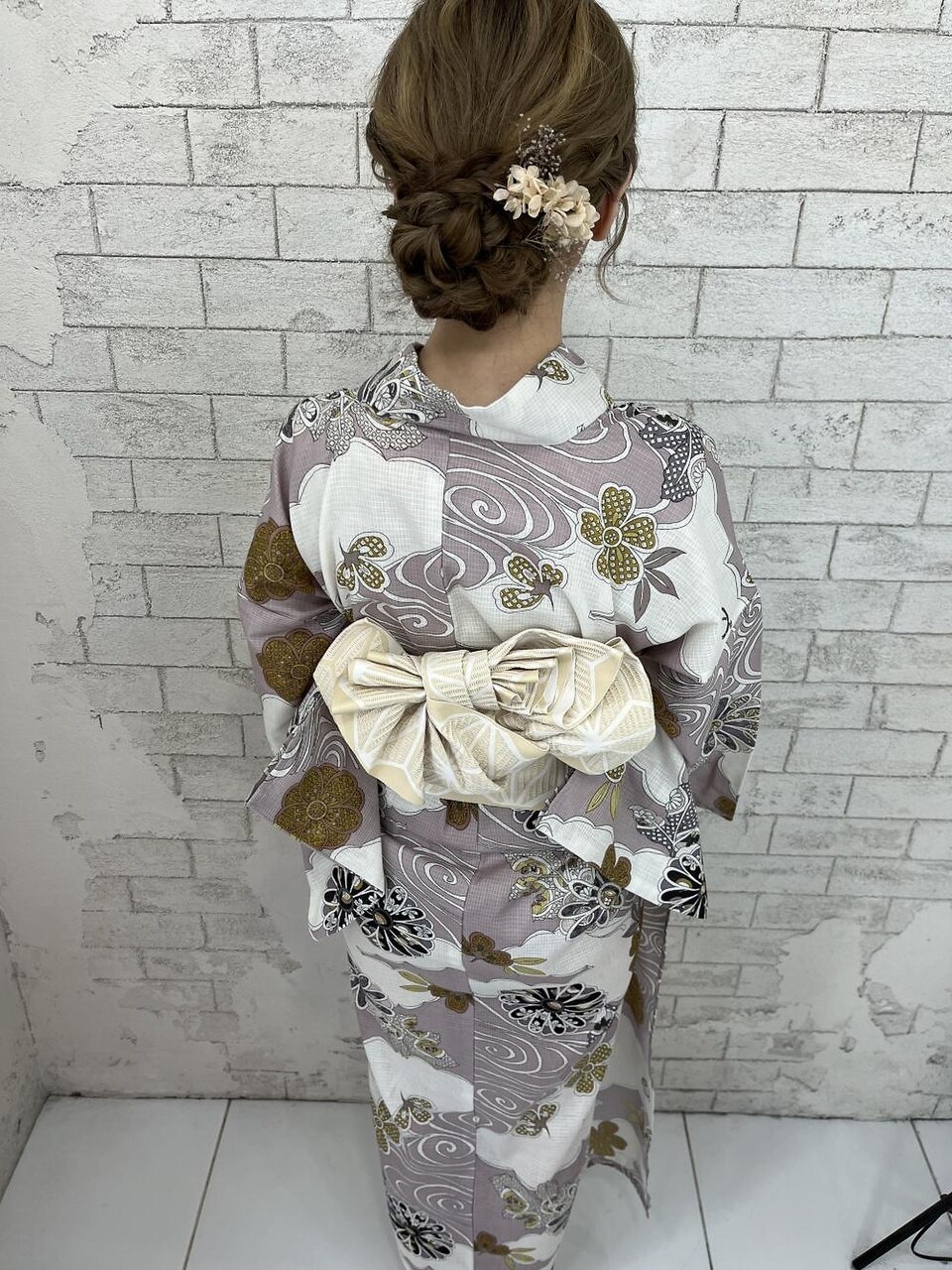 浴衣 着付けセット 髪飾り ヘアセット、浴衣レンタルは是非当店で！ 豊富に取り揃えており