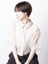 アロア 登戸店(Aloa)&nbsp;ショートカット×ひし形ショートボブ×前髪あり