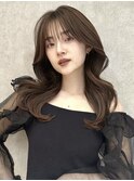 韓国風前髪×レイヤーカット【髪質改善/仙台/レイヤーカット】