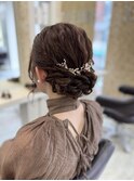 ギブソンタック風アップスタイル