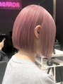 ワンズミラー 原宿(ONE'S MIRROR) [ハイトーン×ボブ]このボブ僕にしか作れません。[ケアブリーチ]