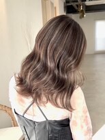 トト 船橋店(toto.)&nbsp;細めハイライトマロンベージュくすみベージュ白髪ぼかし◎[船橋]