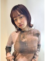 バサ 花小金井店(BASSA) 大人クビレミディウルフ顔周りレイヤー