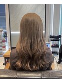 【 明るめグレージュカラー 】