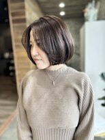 ウェリラバイハク(WeLila by haku)&nbsp;ボブ/ショートカット/ベージュカラー/オリーブカラー/髪質改善