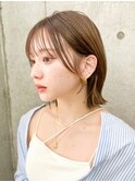 ボブ/ブリーチなし/髪質改善/縮毛矯正/韓国ボブ/立川ボブ