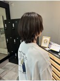 ウルフカット/アッシュベージュ/マッシュウルフ