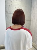 顔型別ヘアスタイル特集 /チェリーブラウン /ミニウルフ