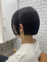 ハツ 橋本(HATSU) アゴ上切りっぱなしボブ