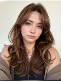 シュン限定ユル巻きコテパーマ