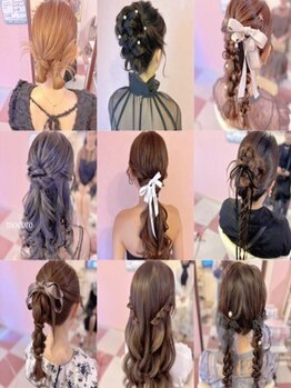 ヘアーセット モコロ(Hair Set MOCORO)の写真/【博多・中州・天神】結婚式・ブライダル/2次会/女子会etc...《MOCORO》があなた史上一番カワイイをご提供*