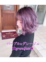 グランジュテ(grandjute)&nbsp;似合わせカット★ハイライト★白髪ぼかし★髪質改善★カラー