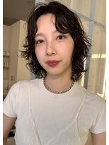 トリッカ 銀座(tricca)&nbsp;ニュアンスパーマ/ウェーブヘア/イメチェン/簡単スタイリング