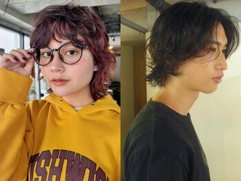 ノラジャーニー(NORA Journey)の写真/忙しい朝のスタイリングも時短にかっこよく☆酸性薬剤でブリーチ毛でもパーマがかけられる◎