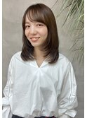ミディアムレイヤ-カット