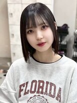 ジィルム(XELM)&nbsp;韓国レイヤーカット/ブリーチ/レイヤーカット/ハッシュカット/