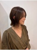 切りっぱなしボブ