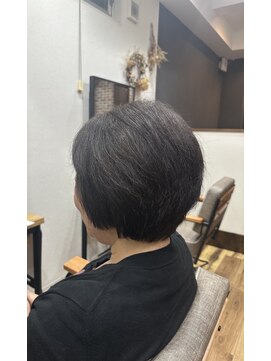 レディースショートスタイル【門前仲町/越中島/月島/大人女性】