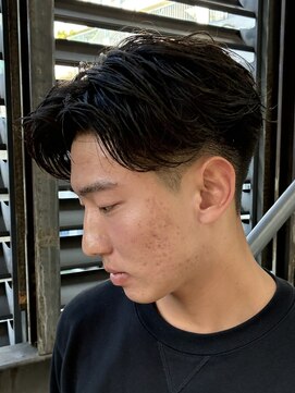 エイト メン 渋谷店(EIGHT MEN) 海外風テーパーフェード×パーマ