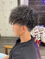 アオアクア 新越谷店(AO-AQUA)&nbsp;メンズパーマ/スパイラル/立体感/無造作ヘア/トレンドパーマ