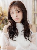 シースルーバングフェアリーレイヤーロングh4戸田公園20代30代