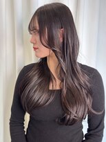 ヘアメイク ミチ 富田店(HAIRMAKE MICHI)&nbsp;【MICHI 富田店　古作蓮】アッシュカラー 韓国ヘア レイヤー