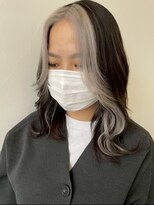 Y’s BLUE le'a【イースブルーレア】&nbsp;フェイスフレーミングブリーチ/シルバー