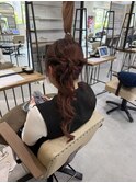 ワンホンヘアアレンジ