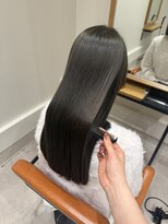 ユートゥイーズ 鎌倉(U too e's)&nbsp;《U鎌倉/髪質改善》オリーブグレージュ/髪質改善/美髪カラー