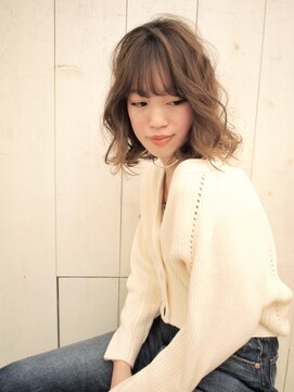 テラバイアフロートシーグラスコテージ (terra by afloat SEAGLASS COTTAGE) 重軽ミディアム　ボブ　テラバイアフロート松子　二子玉川