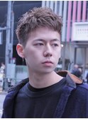 外国人風セミウエットベリーショート