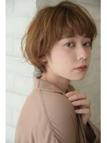 ヘアーアンドメイクトラスト(HAIR&MAKE TRUST)&nbsp;ショートヘア/ショートボブ/ダブルカラー/ベージュカラー