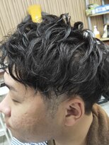 ジャンプ 常盤台(JUMP)&nbsp;七三分け×パーマ