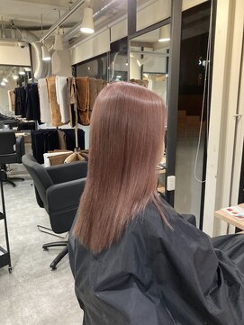 ラフ 難波店(LAFF) #黒髪#ボブルフ#ネビージュ#小顔#ワンレン