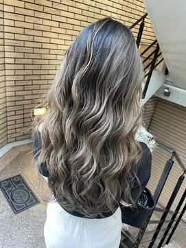 ラフ(LAFF) #黒髪#ボブルフ#ネビージュ#小顔#ワンレン